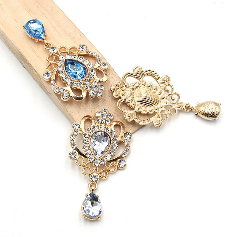 3260MM Drop Shape Acrylic Pendant For Needlework Rhinestone Button Headwear Apparel Jewelry Accessories Diy Flat Brooch 260623 - view 5