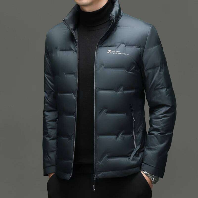Winter 2026 Light Luxury Brand Coat 90% White Duck Down Lining Outdoor Leisure Sports Men's Jacket J260626 - view 3