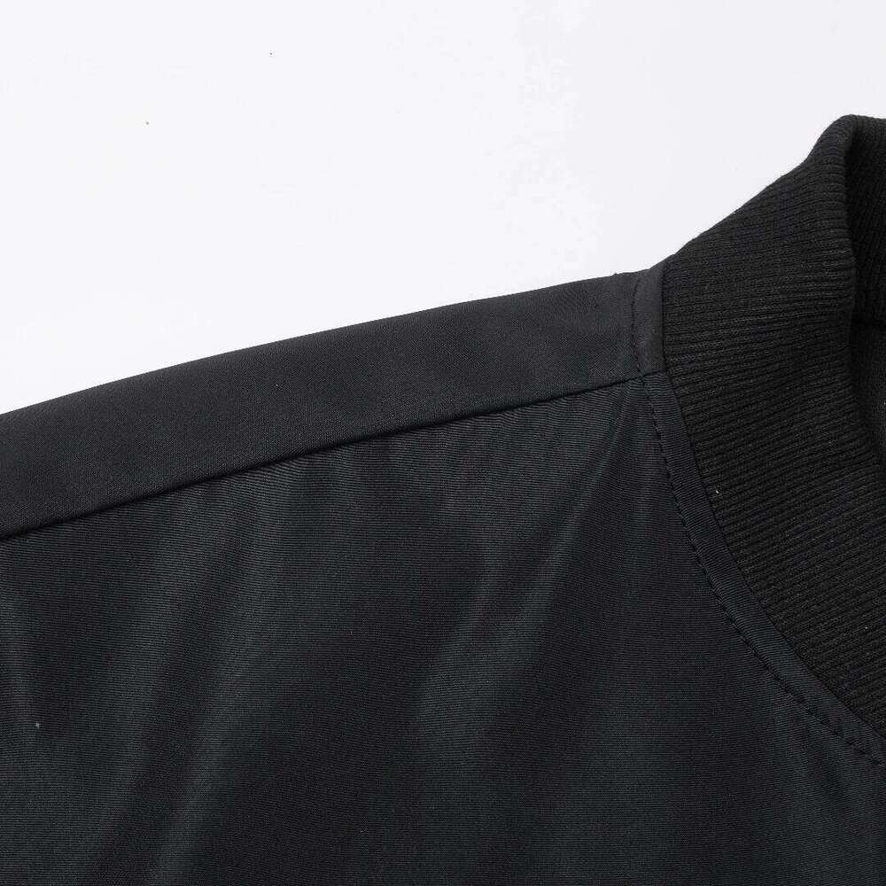 2024 Spring and Autumn New Baseball Collar Short Loose Solid Color Jacket Men's Business Casual Thin Coat Trend W260626 - view 6