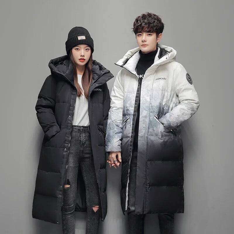 Comfortable Style Winter Outdoor Trend Long Feather Breathable Windproof Warm and Versatile Down Jacket W260626 - view 6