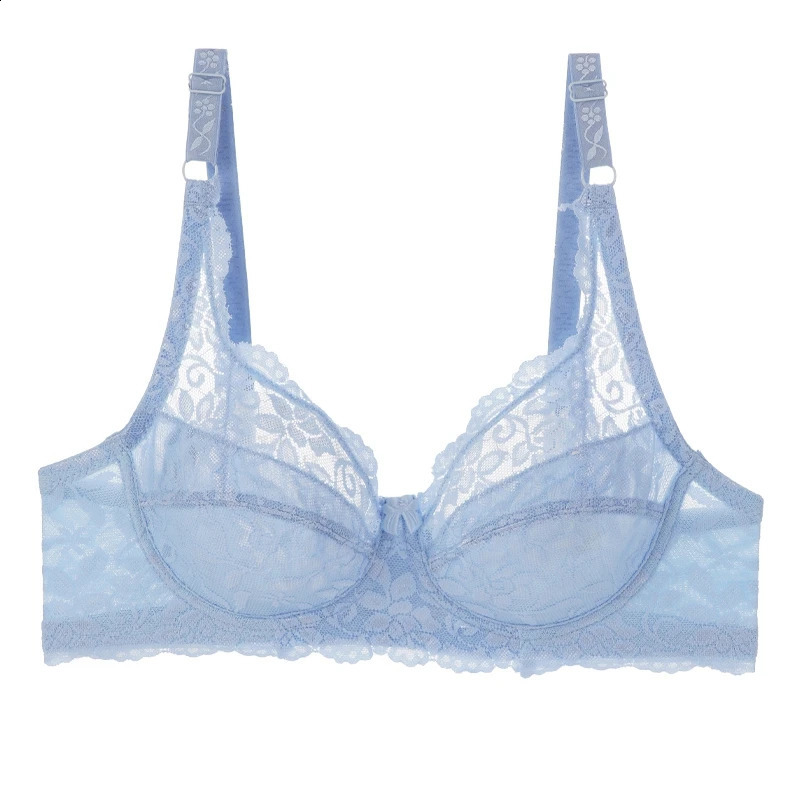 Sexy Lace Thin Bras Plus Size 3644BC Cup Womens Push Up Bra Breathable Comfortable Bralette French Deep V Female Underwear 260626