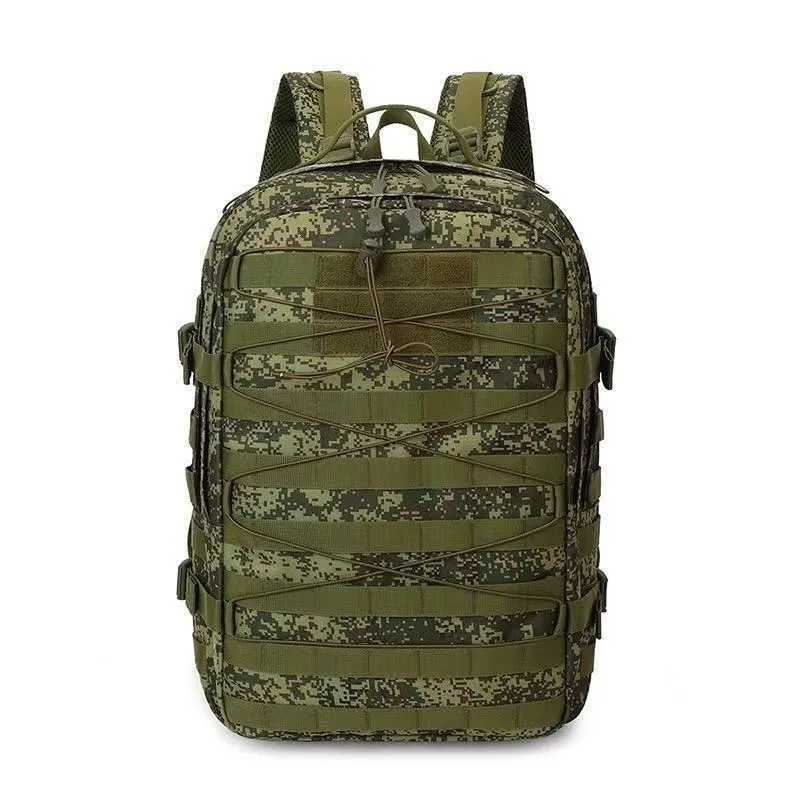 Camouflage Durable Outdoor Backpack 3P Double Shoulder Hiking and Mountaineering Large Capacity Backpack M260626 - view 3