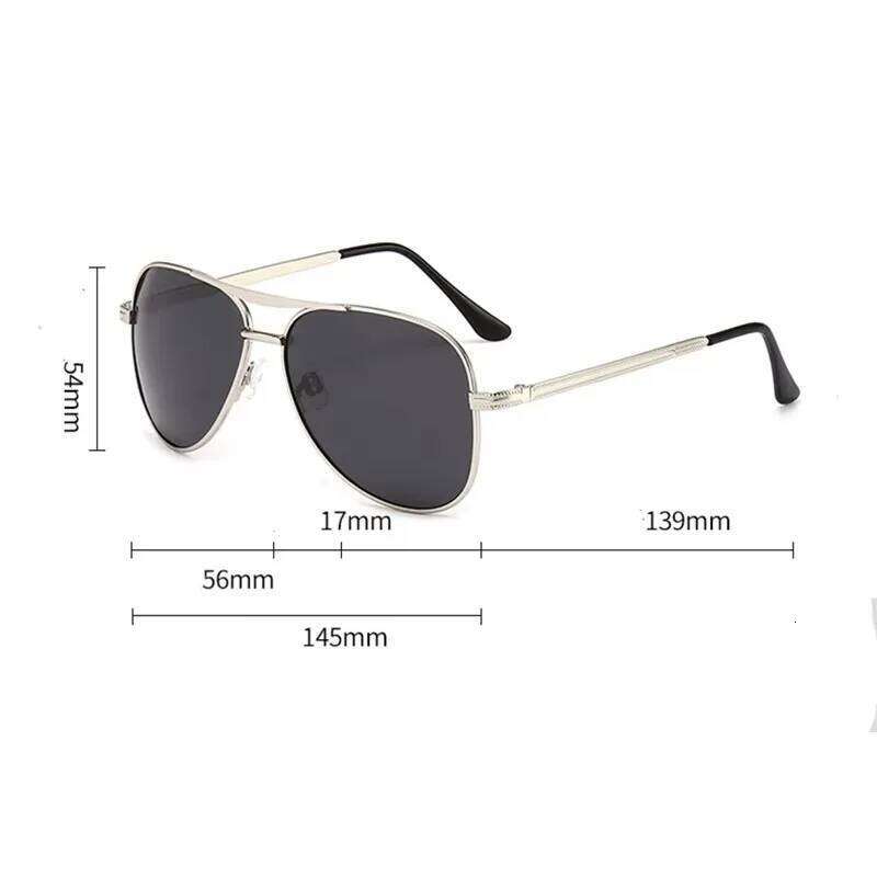 Brand Design Pilot Polarized Sunglasses For Men Women Fashion Trend Outdoor Cycling Car Driving Sun Glasses Goggle Eyewear 2026 26Y0626 - view 6