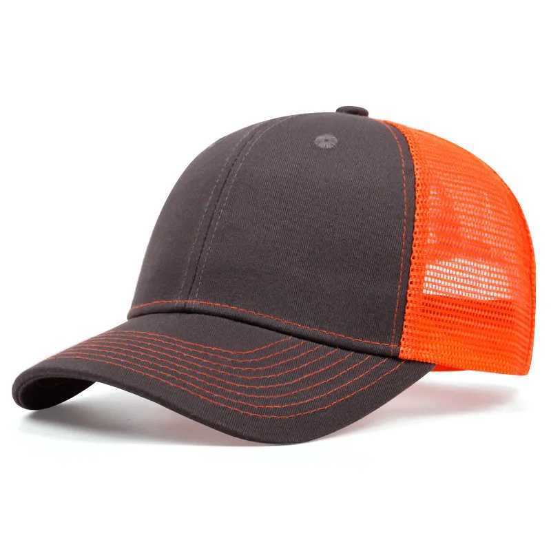SaLE Baseball Hot Adult Net Shallow Curved eaves Hat Unisex Summer BreathabLE shade Spring Hip Hop trucker M260626 - view 4