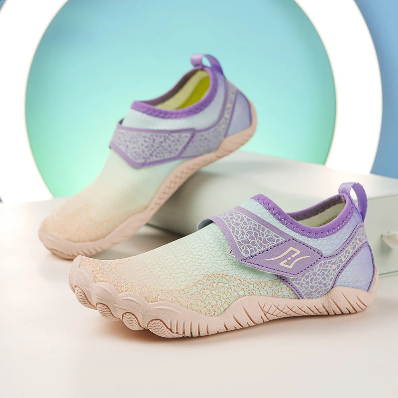 Boys Girls Aqua shoes Barefoot Skin Socks Diving Surfing Beach Quick drying water Antislip Walking 260626 - view 4