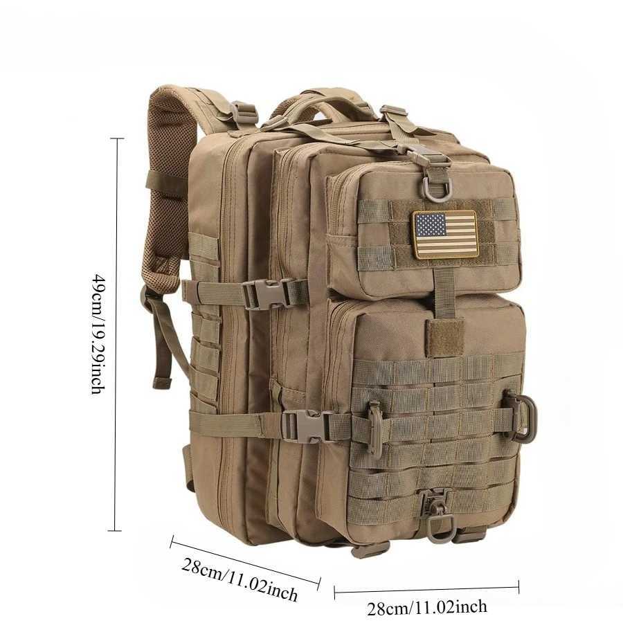 Pack 50L/30L Backpack Military Assault For Men 3 Day Bug Out Bag Molle DaypackFor Camping Outdoor Sport Rucksack Backpacks M260626 - view 6