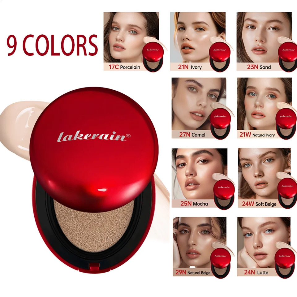 Sunscreen Cushion Foundation Fit Cushion Foundation Full Coverage Waterproof Long-lasting Concealer Long-lasting Makeup 260625