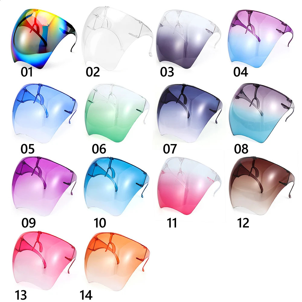 Protective UV 400 Full Face Cover Visor Sunglasses Safety Glasses Anti-Fog Goggles 260626 - view 5