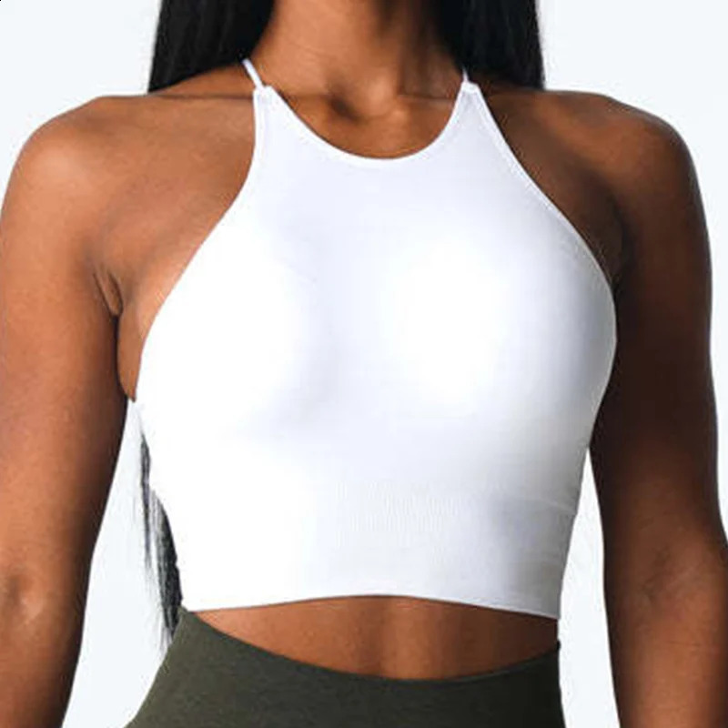 Yoga Top Backless Sport Bra Womens Underwear Seamless Fitness Inner Padded Yoga Vest Bralette Woman Gym Sports Bra Sportswear 260626 - view 6