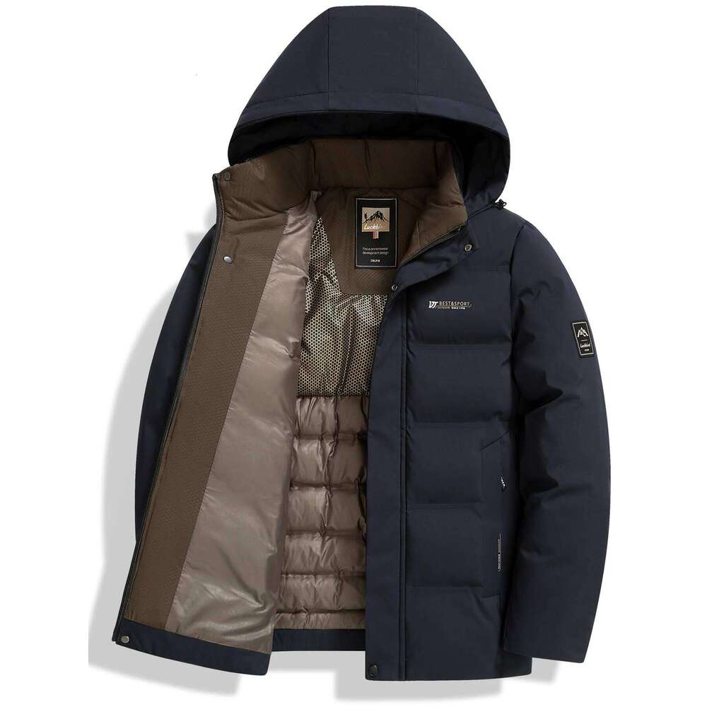 Men's thick warm jacket for autumn winter, business and casual men's cotton jacket, top clothes J260626 - view 3