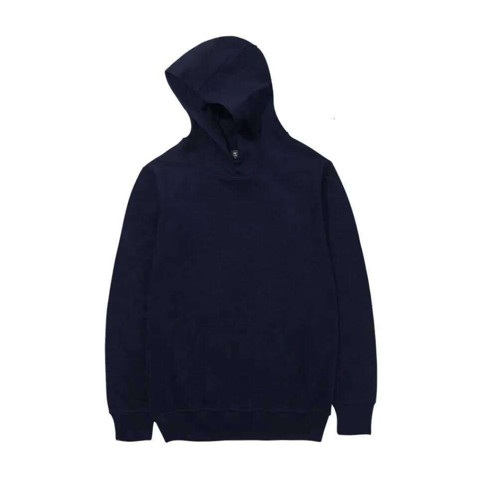 New Hot Sale Of The Season Men's Blank Hoodie DIY Workwear Sweatshirt Unisex Solid Color Hooded Jacket 100% Pure Cotton Casua... W260626 - view 3