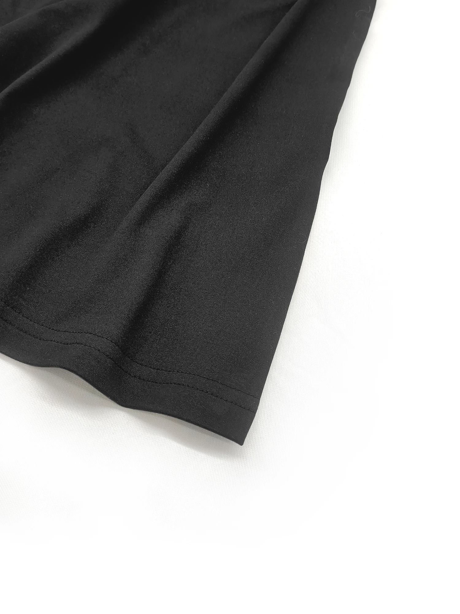 Womens Casual Sleeveless Tank Dress Solid Color Scoop Neck Mini Soft Stretchy TShirt for Summer Daily Wear 260625 - view 6
