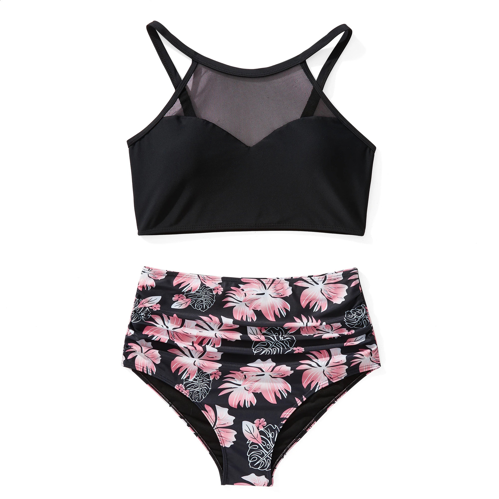 Sexy Hollow Out Push Up Bikini Set Women Swimsuit 2026 Swimwear Brazilian Female High Waist Biquini Beachwear 260625 - view 4