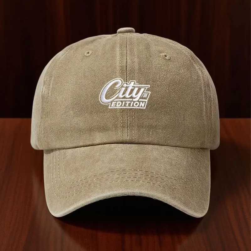 Washed Denim Baseball Vintage Men Women Breathable Curved Brim Hat Daily Outdoor Travel Sports Caps M260626 - view 3