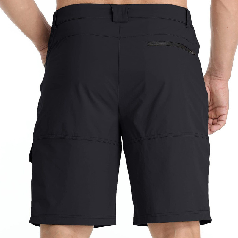 2026 Men's Outdoor Quick Dry Waterproof Cargo Shorts Casual Work Golf Wear Multi Pocket Work Shorts For Men - view 3