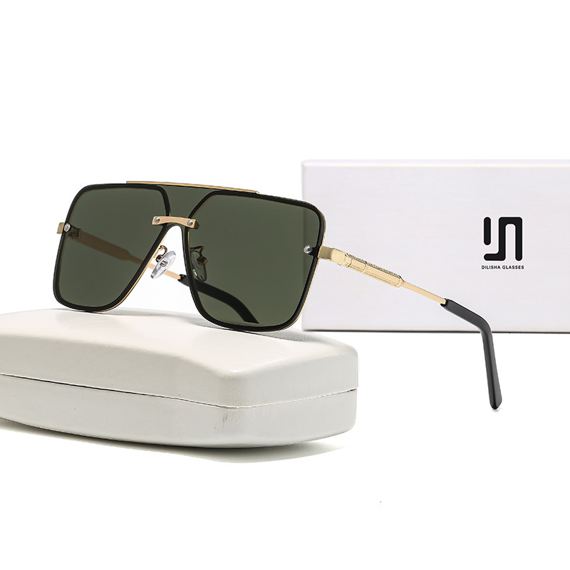 New Feel Men's Driving UV Protection High-End Women's One-Piece Sunglasses wholesale - view 6