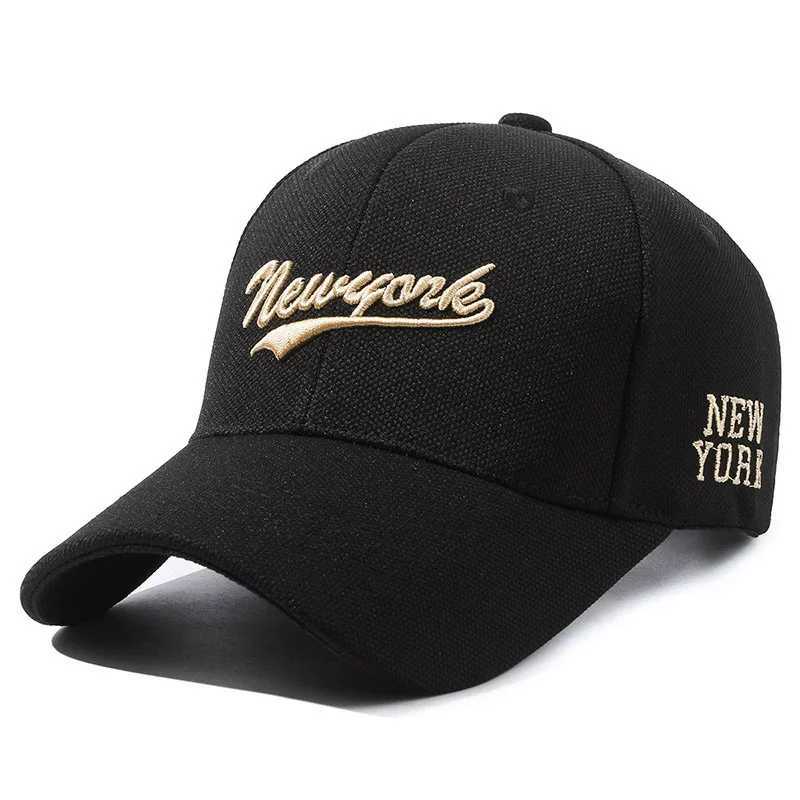 Embroidery Intage New York Letter Baseball Casual Sun Protection Adjustable Peaked Hat Streetwear Sports for Men Women M260626 - view 4
