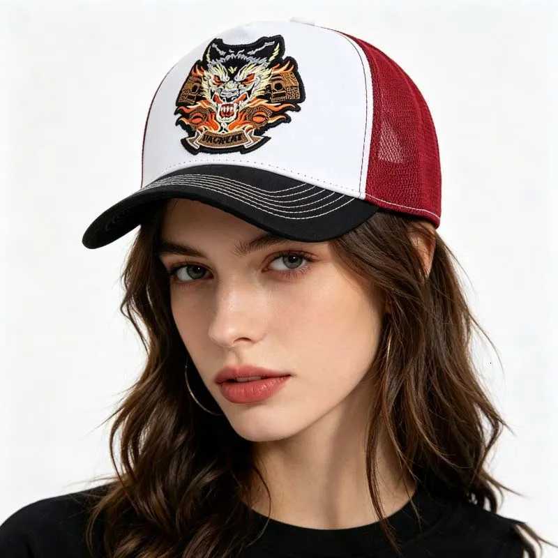 Panda New Cool Style Unisex Embroidered Baseball Chic Trucker Hats For Men Women Breathable Streetwear Summer Outdoor Hat M260626 - view 4