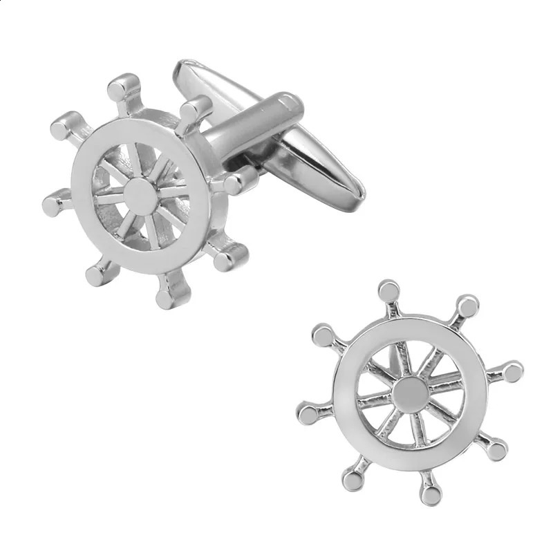 High quality bus airplane bicycle motorcycle cufflinks mens French shirt badges ship anchor cufflinks factory direct wholesale 260626 - view 5