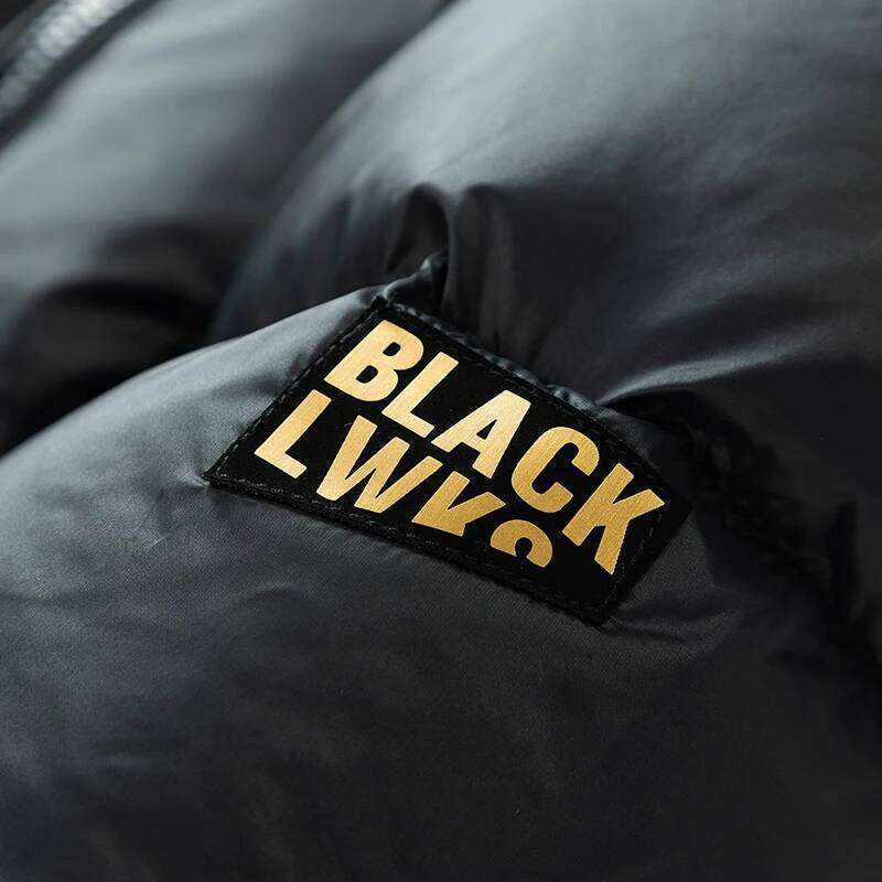 White Black Gold Design Fashion Versatile Winter Down Jacket 2025 New Windproof Hooded Brand Men's Clothing 5 W260626 - view 5