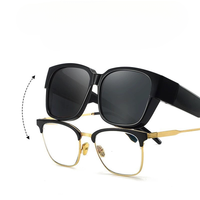 New model of prescription glasses for men drivers specialized for driving UV protection dual purpose sunglasses for women - view 4