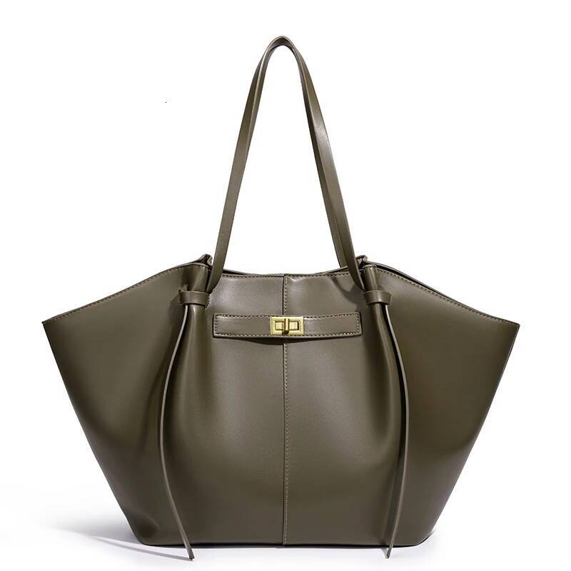 Lightweight, Large-Capacity 2025 New Bat-Shaped High Street Handbag, European American Style Fashion Shoulder And Crossbody Bag - view 6