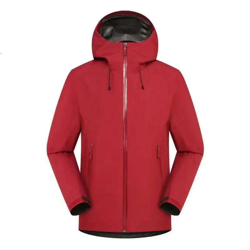ARC Beta Embroidery Logo Rain Jacket Sports Climbing Windproof Waterproof Three Layer Ski Camping Outdoor Mountain Unisex Coat W260626 - view 3