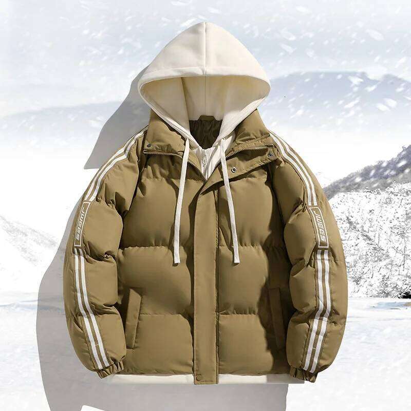Outdoor Mountaineering Suits Down Jacket Couple Outfits Thickened Windproof Cold-proof Winter Cotton-padded Bread Jackets Coats W260626 - view 5