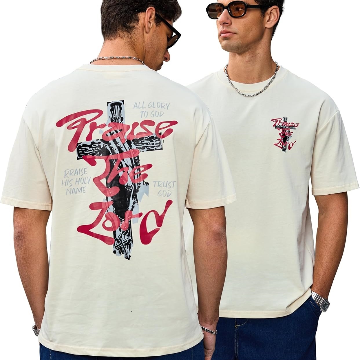 Designer Men Breathable Cotton T-Shirt, Daily Casual Space Theme Tie Dye Short Sleeve Top Plus Size
