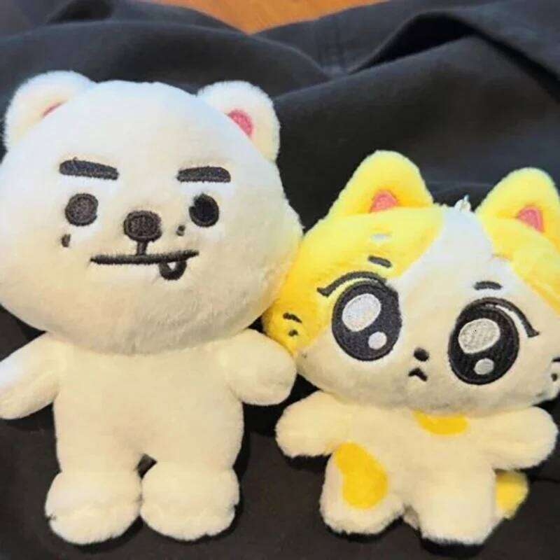 New 10cm JUNGWON Plush Pendant Kawaii JAKE HEESEUNG Jay Cos Animal Mini Stuffed Doll Keychain Toy For Fans Gifts 26Y0626 - view 5