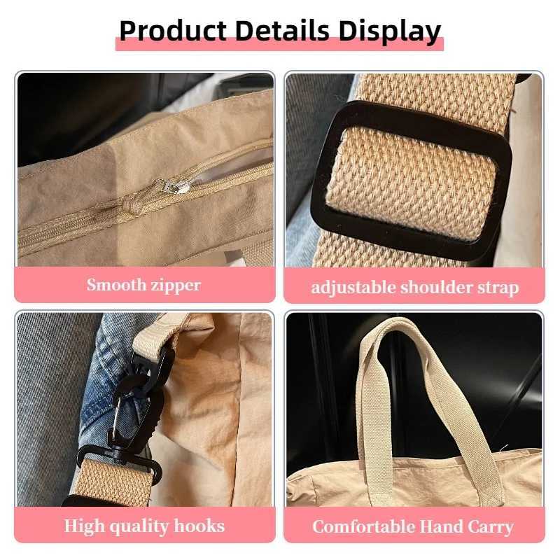 Bag Fashionable Leisure Travel Tote Large Capacity Womens Handbag Suitable for Fitness Yoga Bag travel weekend Overnight Bag M260626 - view 6