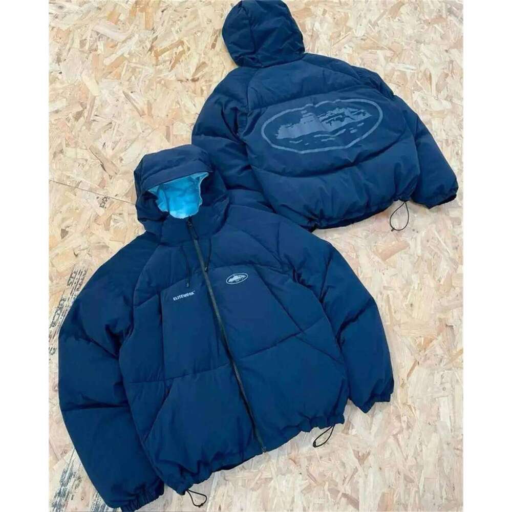 European and American 2025 Winter New Men's Hooded Clothes Warm Thick Cotton Coat Jacket J260626 - view 6