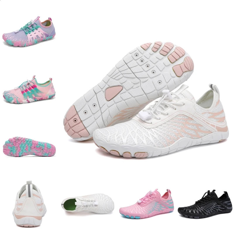 Women Men Upstream Wading Water Shoes Beach Barefoot Swimming Surfing Qick Dry Sports Aqua Sneakers Unisex Lightweight Trekking 260626 - view 3