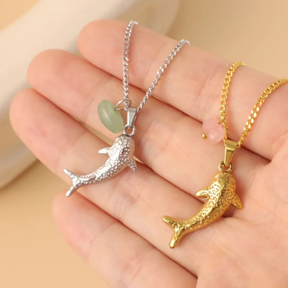 Fashionable Ocean Personalized Shark Pendant Womens Necklace Ideal Gift for Weddings Engagements and Parties Gifts 260626 - view 4