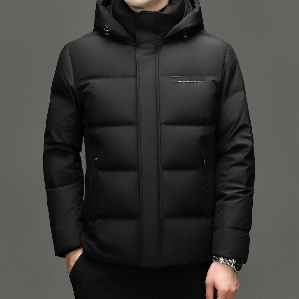 Real 85% Men 2025 Winter Warm Puffer Coat Luxury Hood Thermal Outdoor Jacket Goose Down Parkas Zipper Clothes W260626 - view 5
