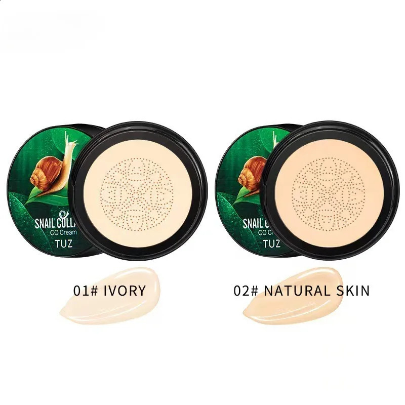 Snail Collagen BB Cream Mushroom Head Air Cushion CC Cream Face Concealer Brightening Moisturizing Foundation Cream Waterproof 260625 - view 3