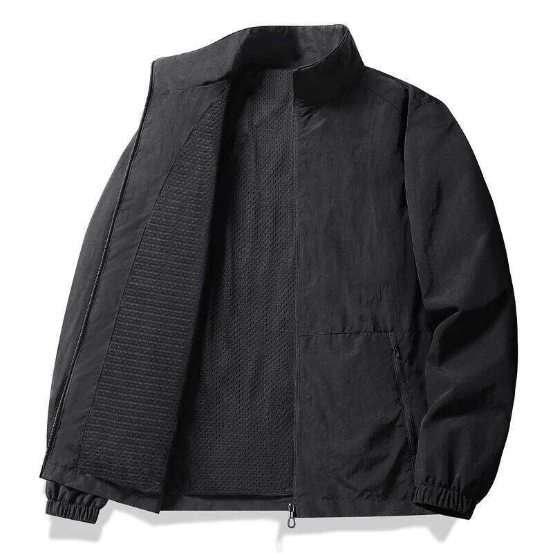New Summer Men Breathable and Windproof Quick Drying Outdoor Thin Lightweight Casual Coats Male Loose Jackets 5X W260626 - view 6