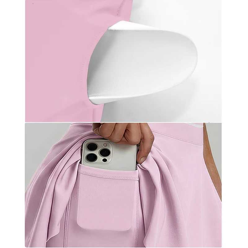 Quick-Dry Women Sexy 2 RacerPiece Yoga Set with Hidden Pocket Skin-Friendly Breathable Daily Versatile Workout Set M260626 - view 7