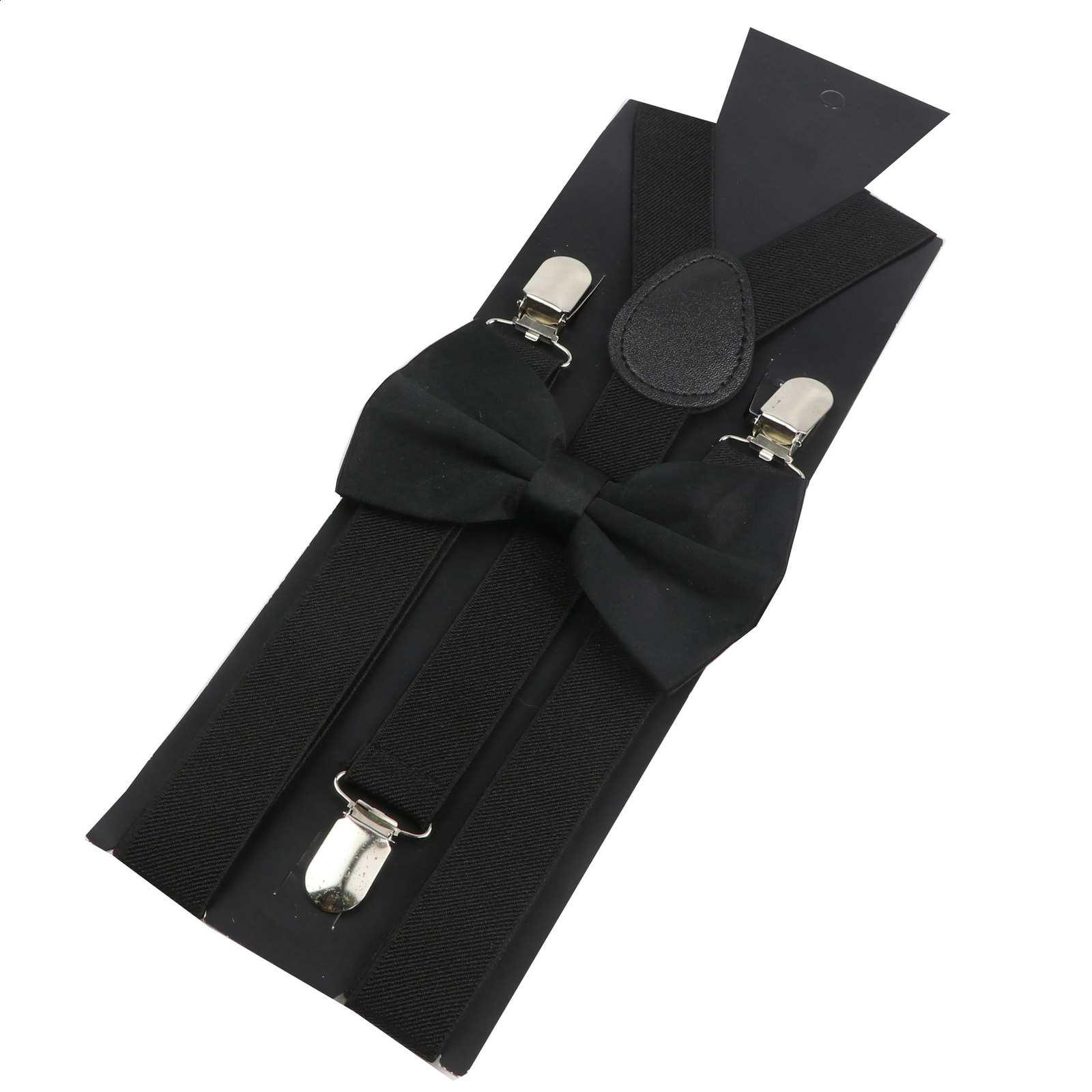 Elastic Leather Suspenders Bowtie Set Braces Men Women Sage Green Adjustable Braces Straps For Wedding Y-Back Shirt Accessories 260626 - view 6