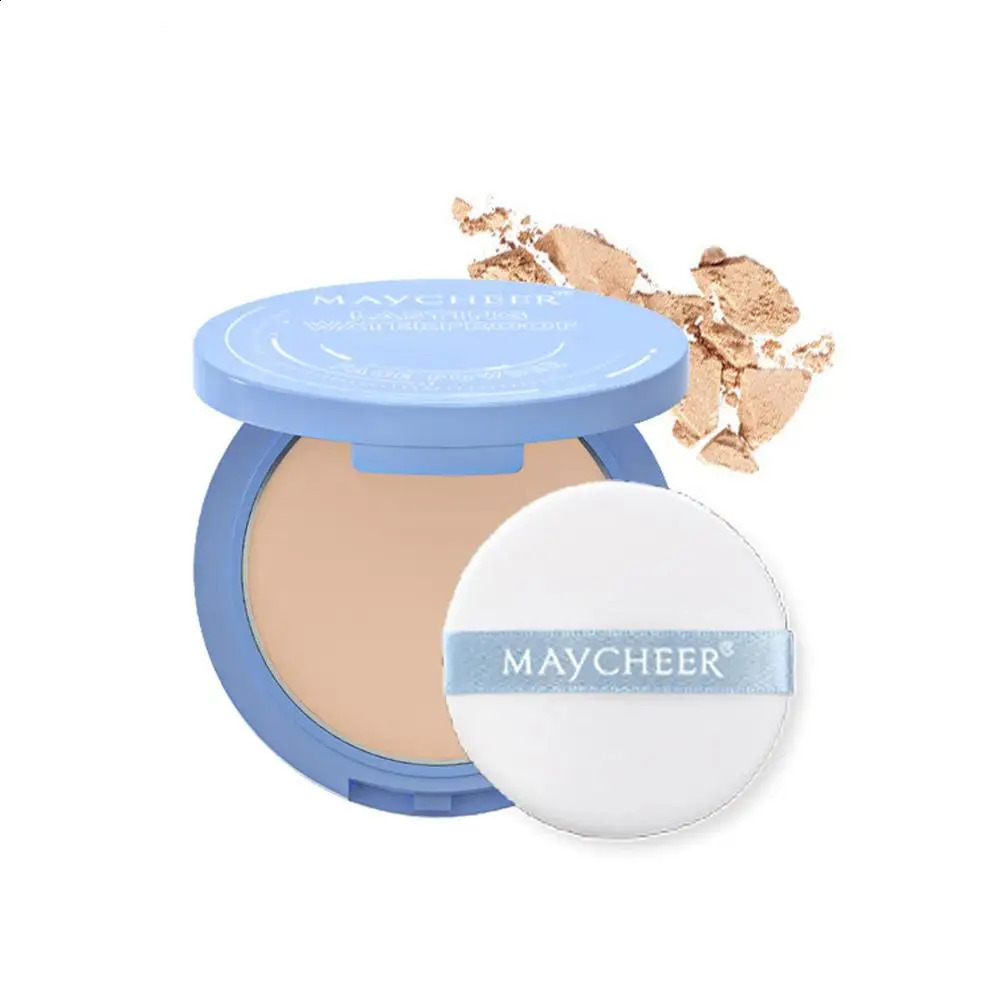 Soft Face Setting Powder Cushion Compact Powder Oil-Control Matte Colors 3 Concealer Finish Smooth Makeup Powder Pressed I2M8 260625 - view 5