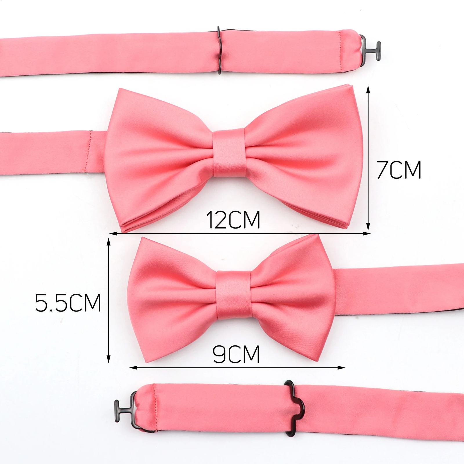 Elastic Leather Suspenders Bowtie Set Soild Color Dot Bow Tie Braces Red Blue Purple Men Women Kids Adjustable Y-Back Brace 260626 - view 5