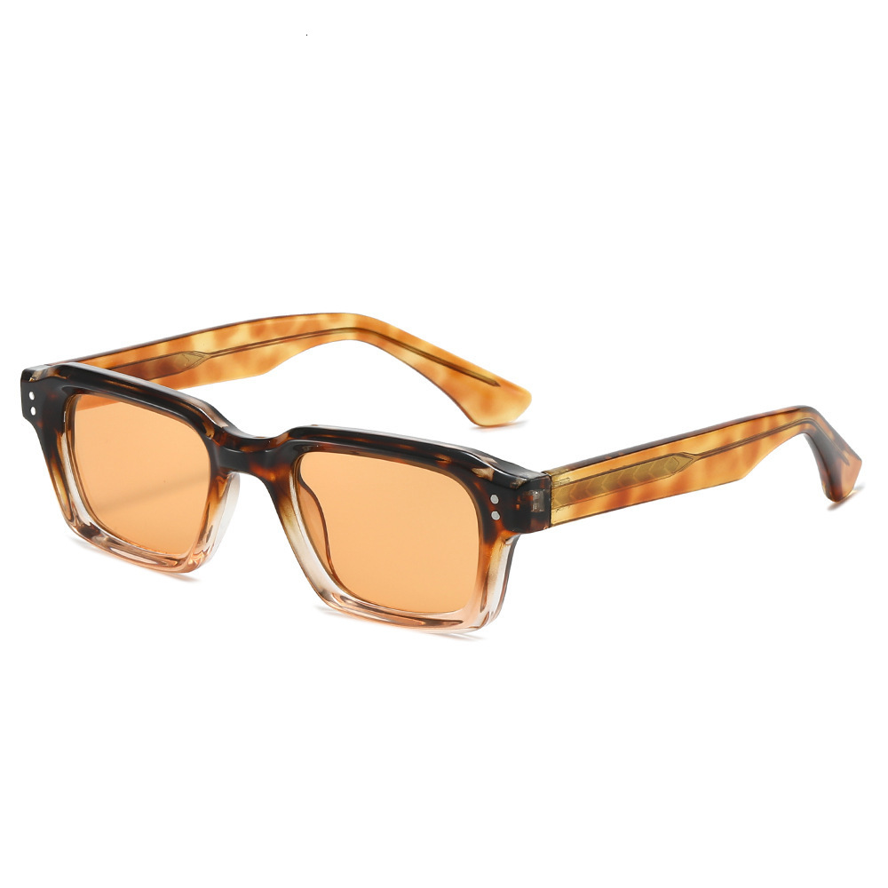2026 New Polarized Sunglasses For Women With Pin Legs, Fashionable Square Frame, European And American Style, Outdoor Travel Sunshade Glasses - view 1