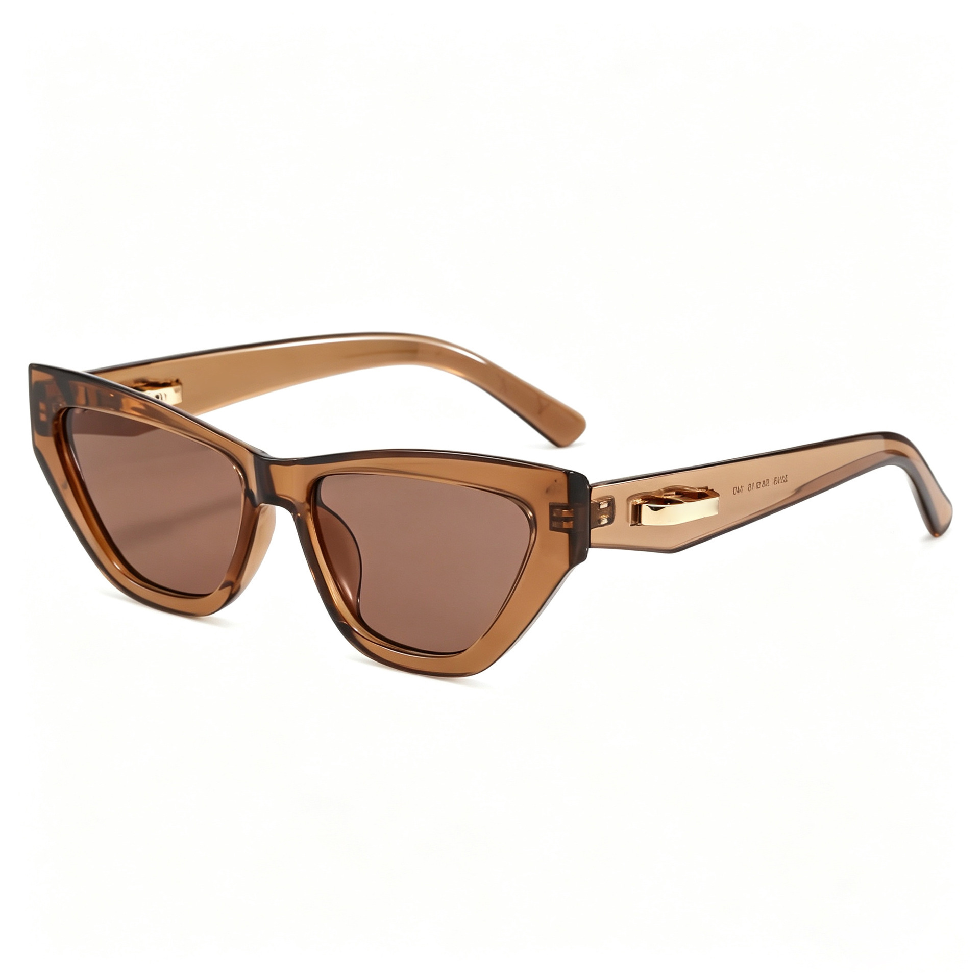 New Sunglasses For Men And Women, Cat-Eye D-Letter Sunglasses, Frameless Travel Fashion Optical Glasses - view 5