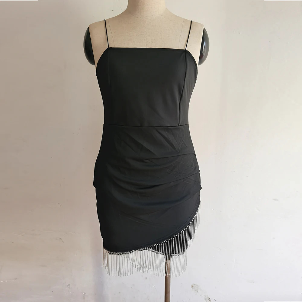 Summer fashion slip dresses sexy slim cross womens skirts 260626 - view 7