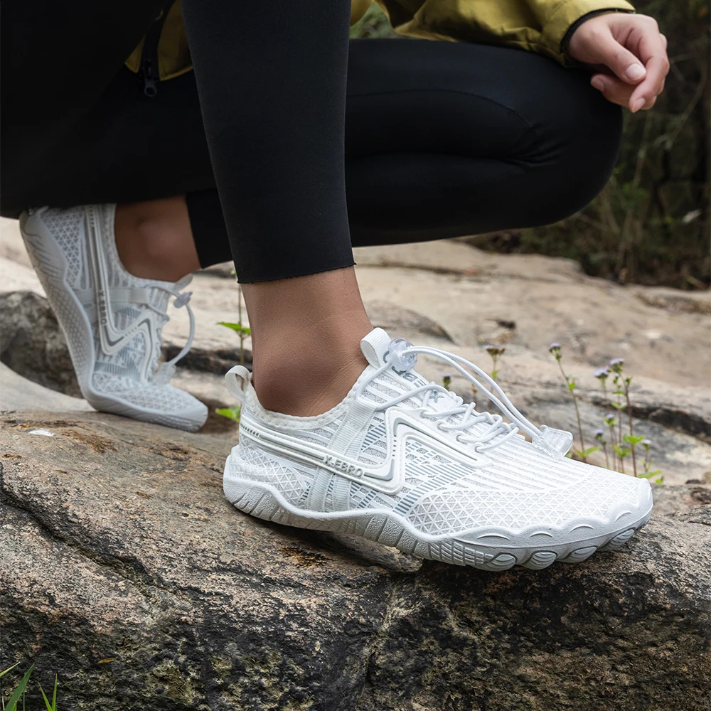 Oiaano Barefoot Woman White Shoes Water Mesh Minimalist Sneakers Sports Aqua Beach Soft Sole Light Breathable Outdoor Hikking 260626 - view 6
