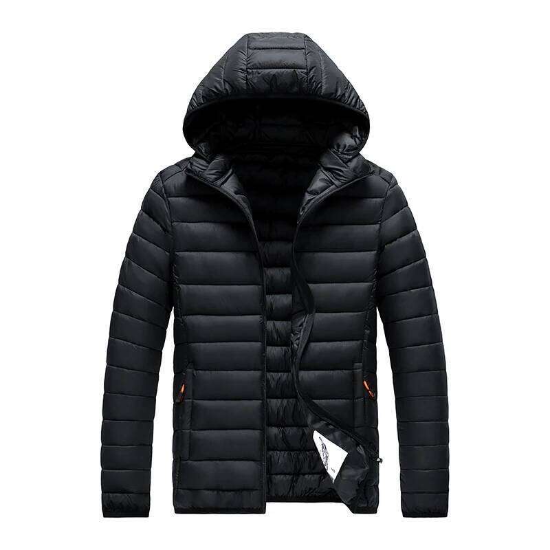 8XL Men New Autumn Winter Warm Waterproof Jacket Mens Hooded Casual Outwear Detachable Hat Outfits Parkas Coat Male J260626 - view 3