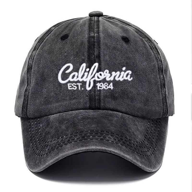 Baseball Washed SnapCotton Hat Casual Dad Hat for Men Women Fashion Streetwear California Embroidered Unisex Vintage M260626 - view 7