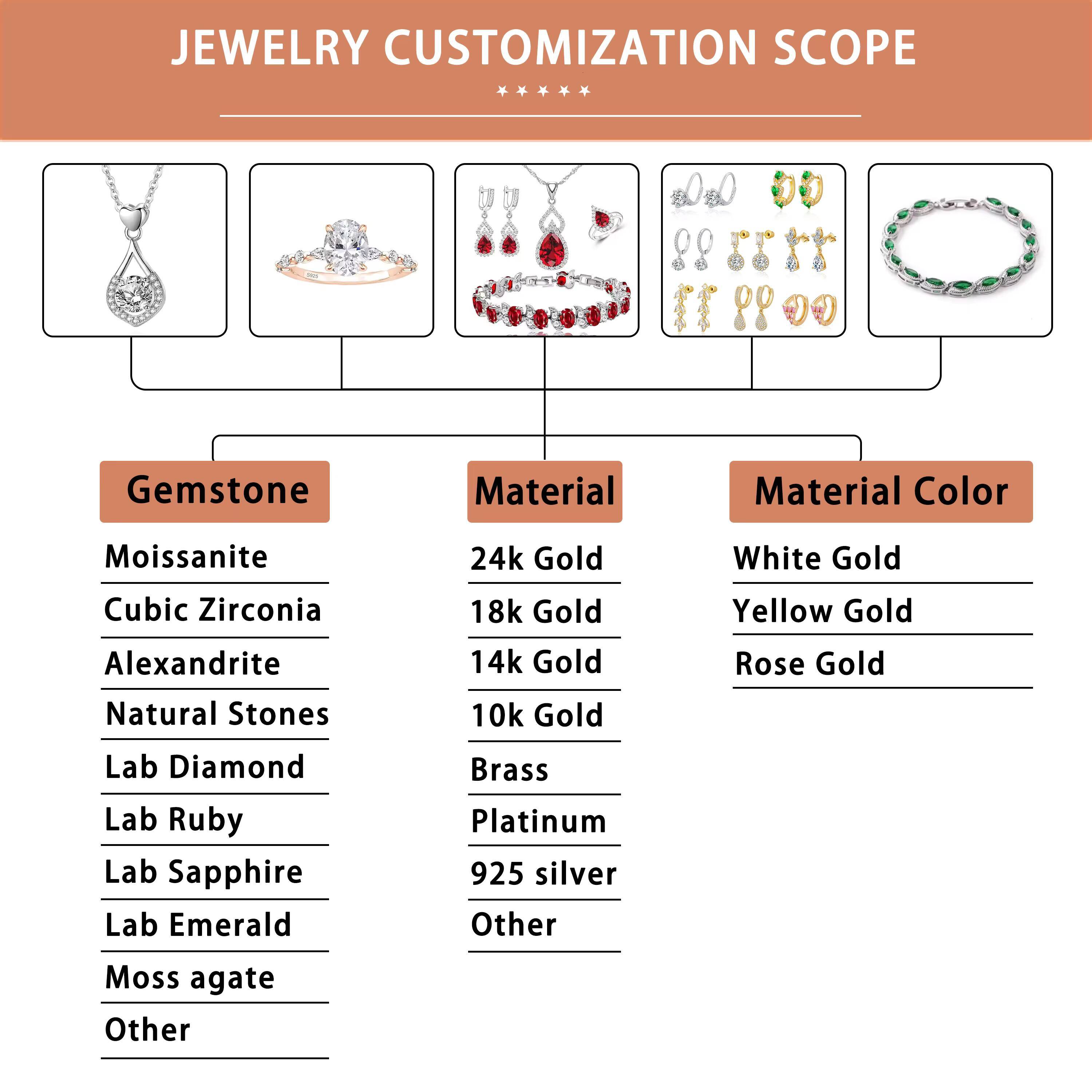 Wholesale Custom Mossanite Jewelry 1ct Silver 925 Engagement Wedding Rings Lab Grown Diamond Promise Women Ring - view 6
