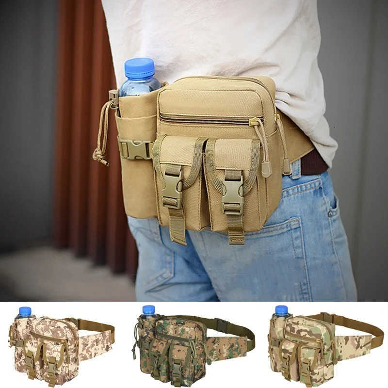 Fanny Mens Tactical Waterproof Casual Pouch Waist Bag Packs Outdoor Military Bag M260626 - view 1