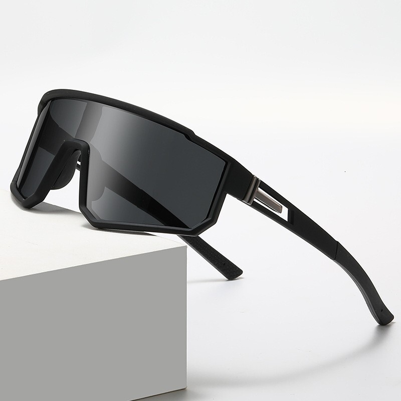 Designer's Large Frame Cycling Goggles Men's Running Sports Windproof Sunglasses Mountain Climbing One-piece Sunglasses Anti Strong Light Gl - view 9
